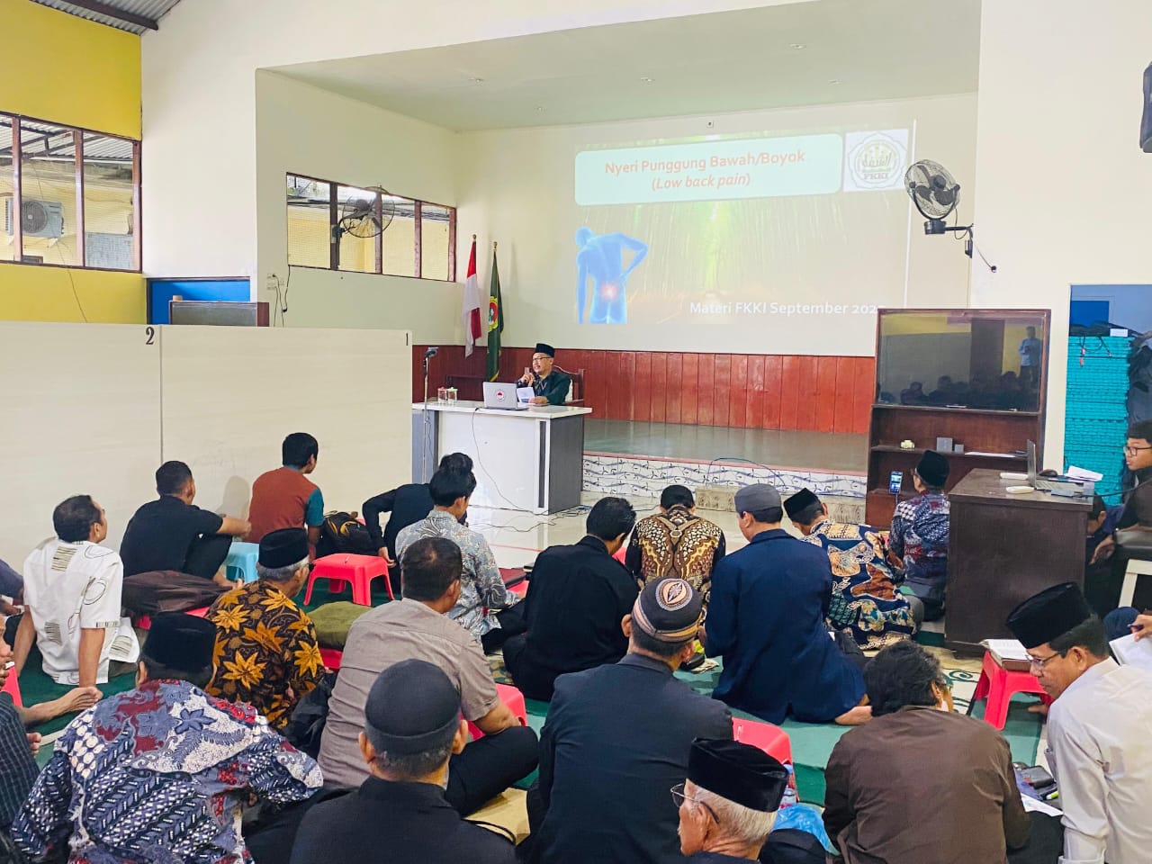 LDII Mimika Gelar Pengajian Akbar, Warga Dapat Edukasi Kesehatan Punggung