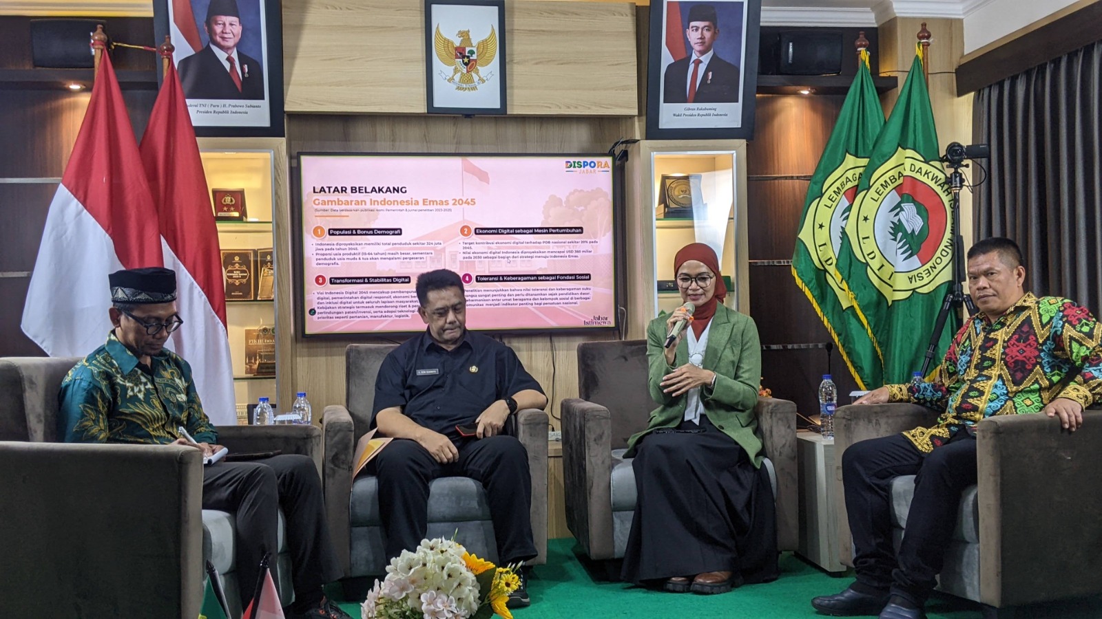 FGD LDII Jawa Barat Tekankan Wawasan Kebangsaan dan Bela Negara Pemuda