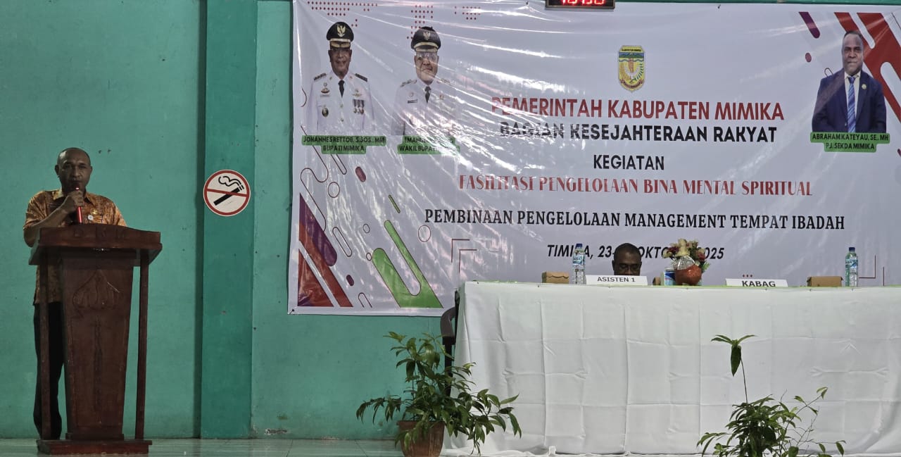 Pemda Mimika Beri Pembinaan Manajemen Rumah Ibadah, DKM LDII Hadir Aktif