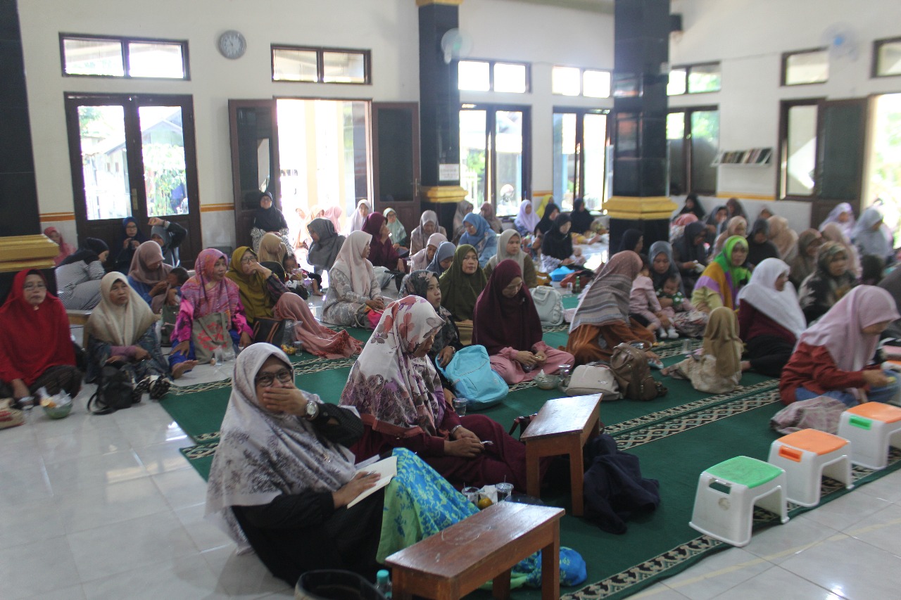 Ratusan Jamaah Antusias Ikuti Pengajian Gabungan Ibu-Ibu LDII se-Indramayu
