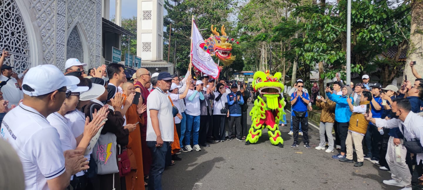 LDII Tunjukkan Komitmen Kerukunan Lewat Kirab Budaya Lintas Iman Pacet Cianjur