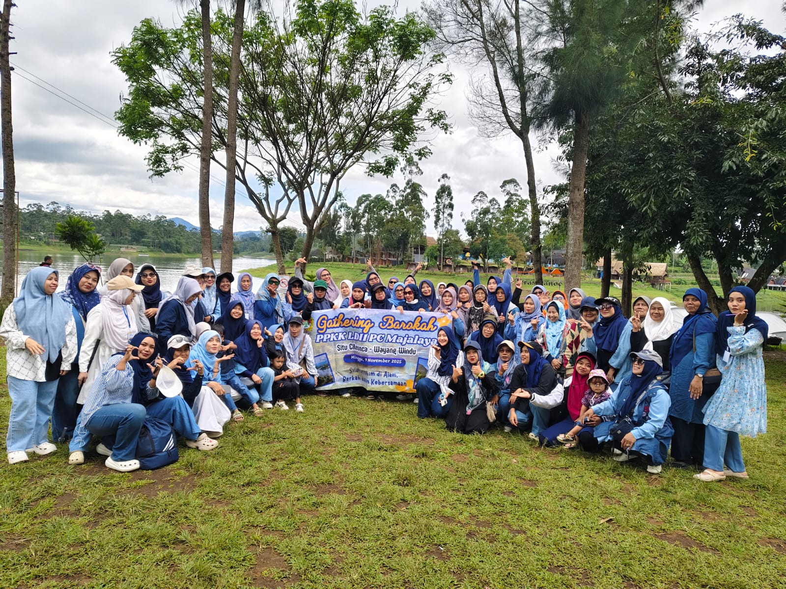 PPKK LDII Majalaya Gelar Gathering Barokah di Alam Pangalengan