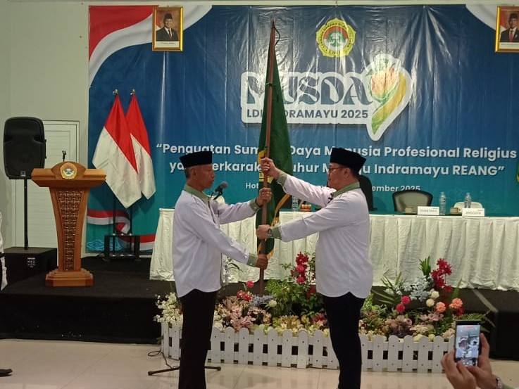 Ruswa Kembali Pimpin LDII Indramayu pada Musda IX 2025