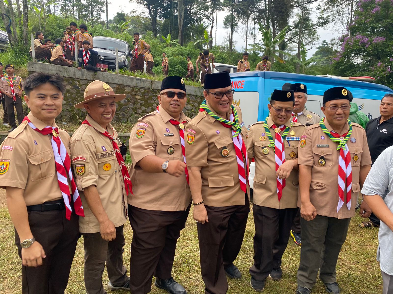 Sako Pramuka SPN Berpartisipasi dalam Kemah Bakti Harmoni Beragama IV Kemenag Jawa Barat