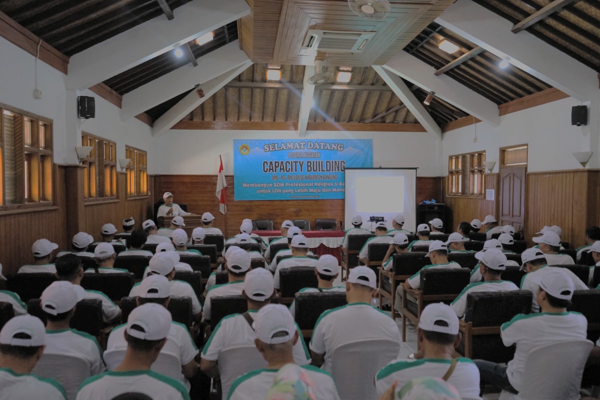 LDII Kabupaten Bandung Gelar Capacity Building, Didin Tekankan Penguatan Identitas Organisasi