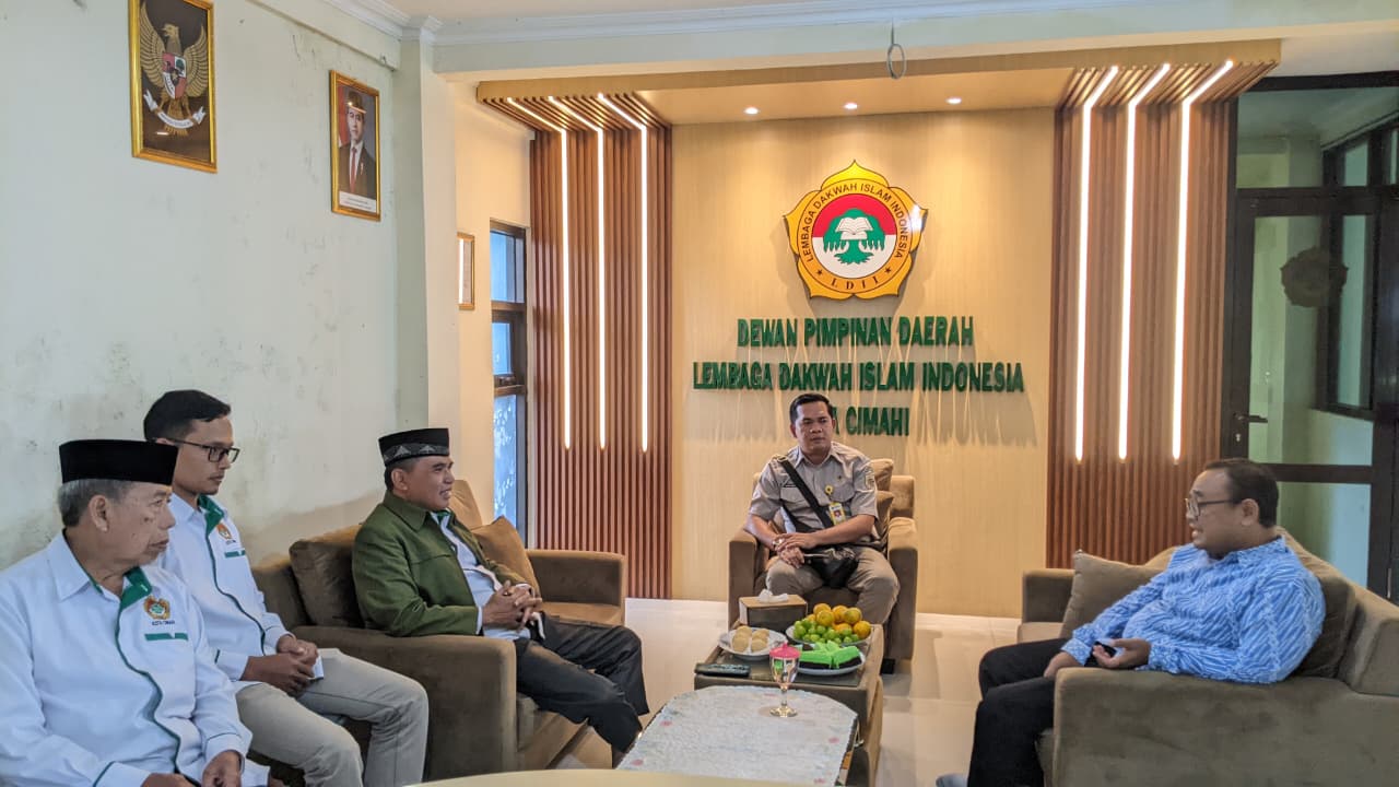 Kepala BPN Cimahi Silaturahim ke LDII, Dorong Kolaborasi Layanan Tanah