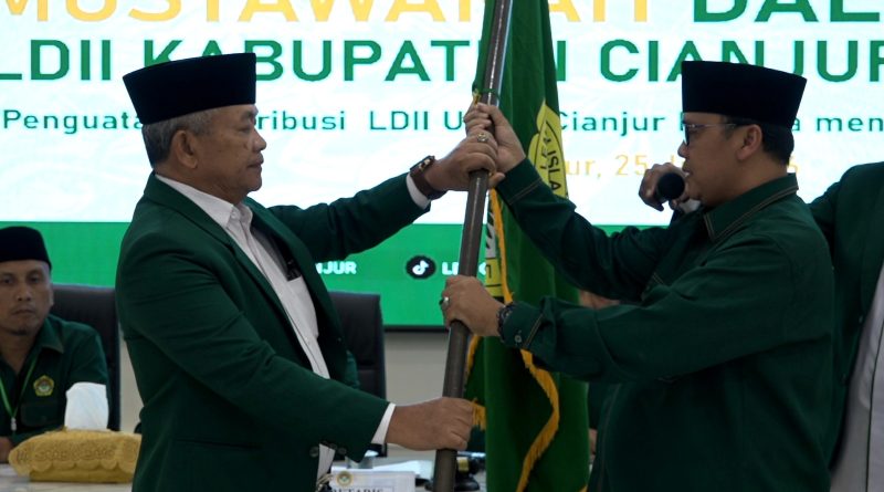 Regenerasi Kepemimpinan LDII Cianjur: Yunara Resmi Gantikan Ade Suherlan Lewat Musda VII